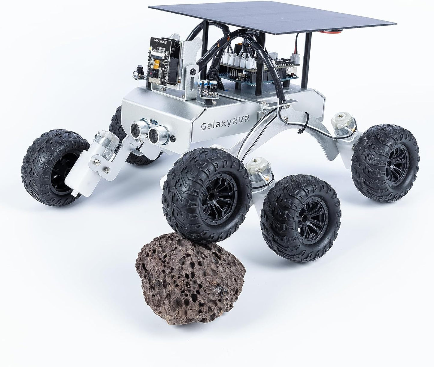 SUNFOUNDER GalaxyRVR Mars Rover Kit, kit intelligente video robot auto compatibile con Arduino con ESP32 CAM per immagini FPV in tempo