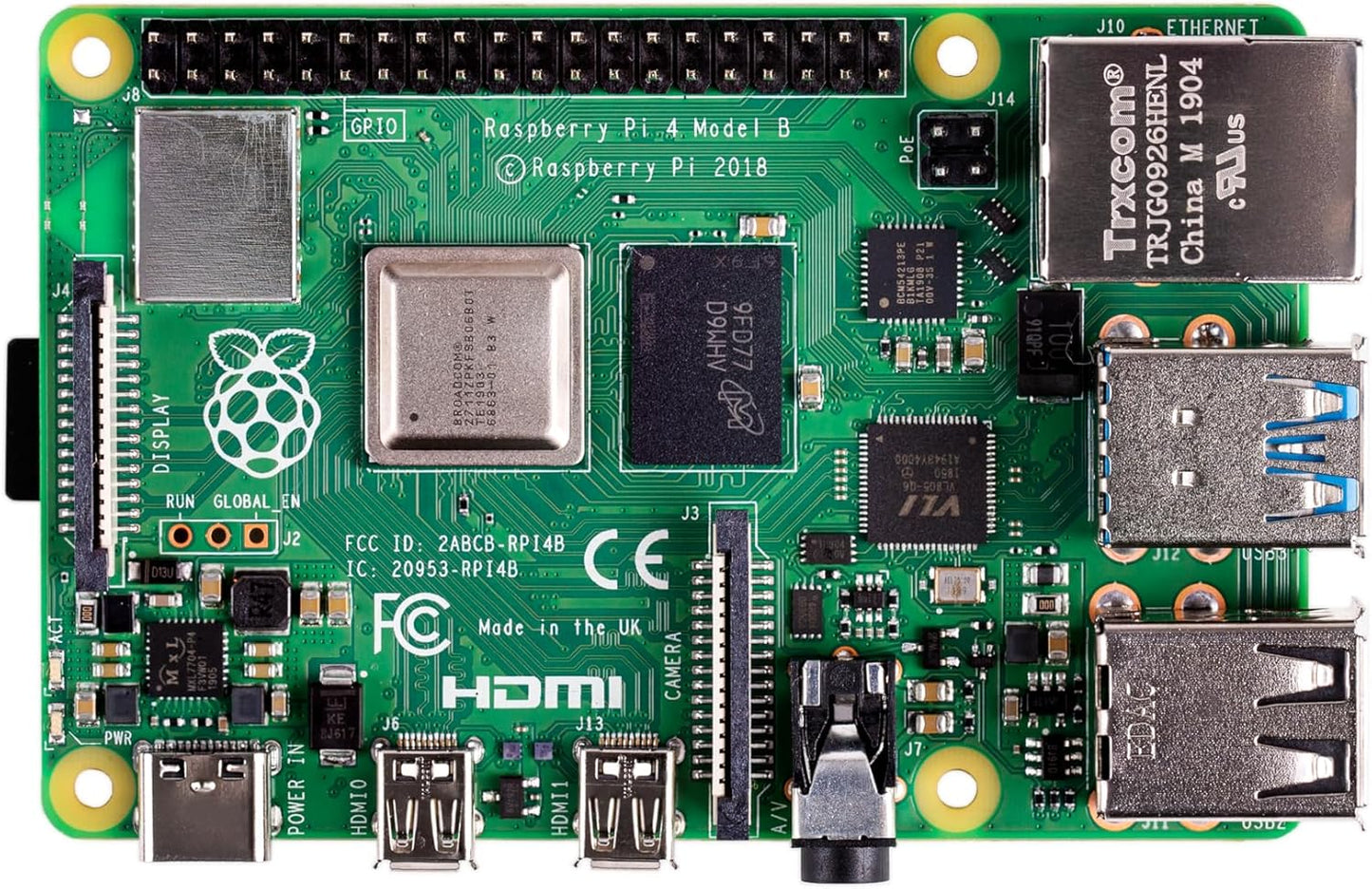 Raspberry Pi 4 Modello B (4GB)